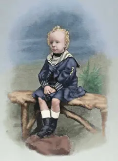 King Alphonse XIII child
