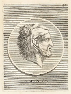 17th Century Prints: King Amyntas I of Macedon