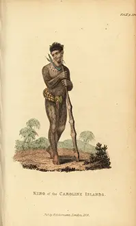 Shoberl Prints: King of the Caroline Islands