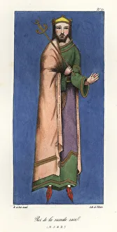 King of the Carolingian dynasty