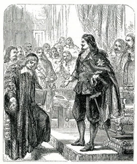 Arrest Collection: King Charles I taking the Speaker's Chair