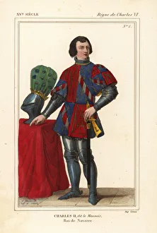King Charles II of Navarre, le Mauvais, comte King Charles II of Navarre, le Mauvais, comte