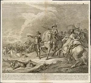 1645 Prints: KING CHARLES AT NASEBY