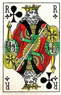 Images Dated 16th January 2020: King of Clubs, German Playing Card