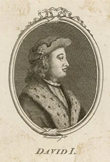 I Ii Collection: King David I of Scotland