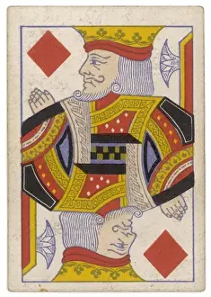 Diamonds Prints: King of Diamonds / Card