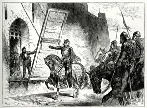 Away Prints: King Edward II of England turned away from Stirling Castle after losing the Battle of