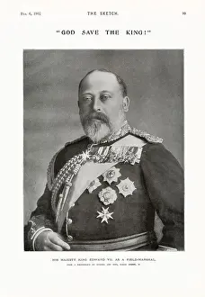King Edward VII (1841 - 1910), King of the United Kingdom and the British Dominions, and Emperor of India, reigning from 22th January 1901 until his death in 1910