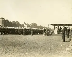 Inspects Prints: King Edward VII at Annual Review, Hyde Park, London
