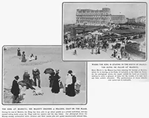 King Edward VII at Biarritz