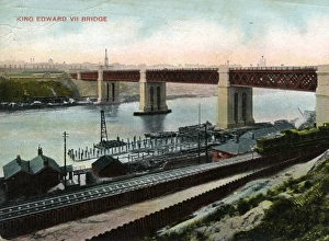 Gateshead Collection: King Edward VII Bridge, Newcastle-upon-Tyne, Northumberland