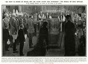 King Edward VII burial in St. George s, Windsor 1910