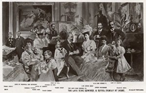 Images Dated 24th March 2017: King Edward VII and extended family - Buckingham Palace