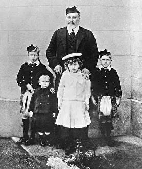 King Edward VII and his grandchildren