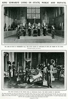 Images Dated 30th July 2019: King Edward VII, Lying-in-State 1910