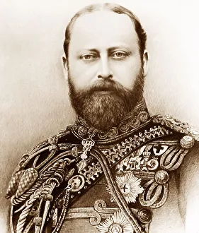 King Edward VII portrait early 1900s