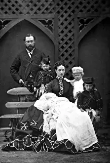 Louise Prints: King Edward VII and Queen Alexandra, c. 1870