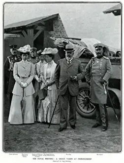 Nephew Prints: King Edward VII state visit with Kaiser Wilhelm II