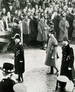 Funeral Prints: King Edward VIII and brothers, funeral of King George V
