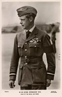Images Dated 10th August 2016: King Edward VIII - Chief of the Royal Air Force