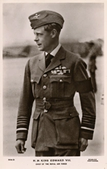 Images Dated 10th August 2016: King Edward VIII - Chief of the Royal Air Force
