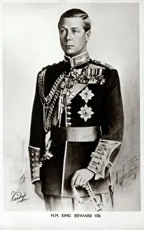 Eighth Prints: King Edward VIII - postcard portrait