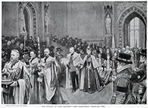 King Edward's First Opening of Parliament 1901
