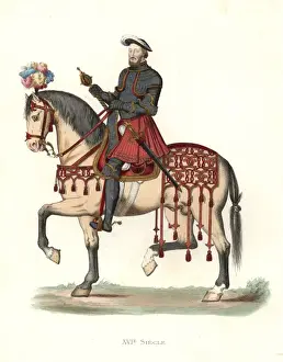 Chevignard Prints: King Francis I of France (1494-1547), in engraved