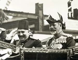 Ahmed Gallery: King Fuad of Egypts Official Visit to Great Britain