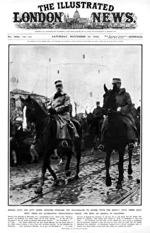 Thessaloniki Prints: King George I of Greece enters Salonika, 1912