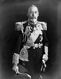 Admiral Prints: King George V as Admiral of the Fleet, c. 1930