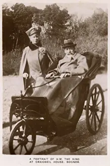 Regis Prints: King George V in Bath Chair at Craigwel House, Bognor