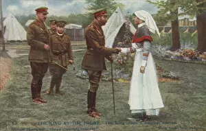Tent Collection: King George V at the battle front