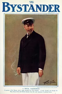 Week Collection: King George V at Cowes Week, Bystander front cover 1927