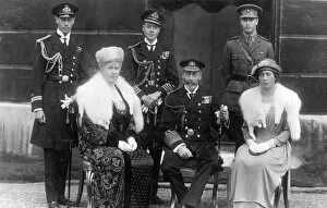 Windsor Gallery: King George V and family; early 1920s