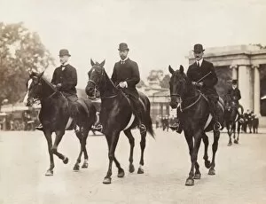 Bowler Collection: King George V on horseback, Hyde Park, London
