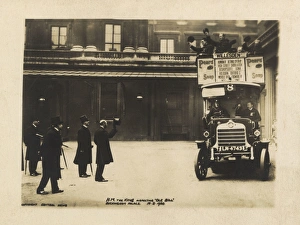 King George V inspecting Ole Bill - Buckingham Palace King George V inspecting Ole Bill - Buckingham Palace