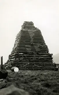 King George V Jubilee Bonfire, Delph, Lancashire