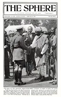 Fete Prints: King George V at the Officers Association Fete at the Royal Botanic Gardens
