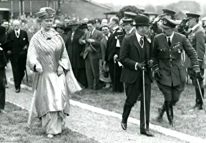 Higgins Prints: King George V and Queen Mary with AVM J. E. A. Higgins