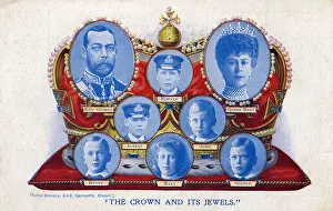 King George V, Queen Mary and their Children