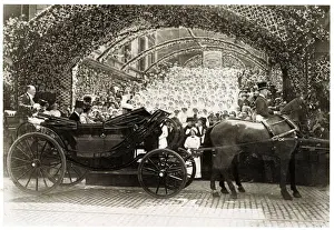 King George V and Queen Mary in Dundee, Scotland