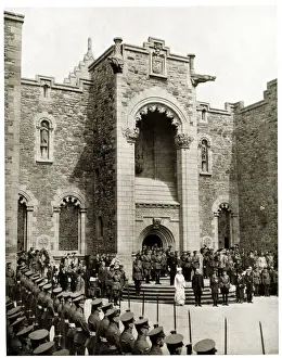 King George V and Queen Mary at Edinburgh Castle