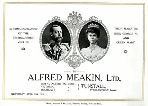 King George V and Queen Mary, visit to Alfred Meakin