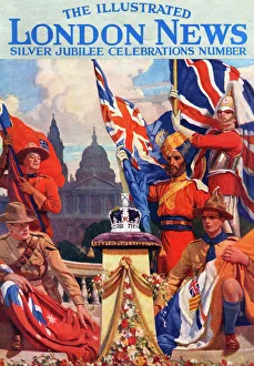 Jack Collection: King George V Silver Jubilee celebrations, ILN cover, 1935