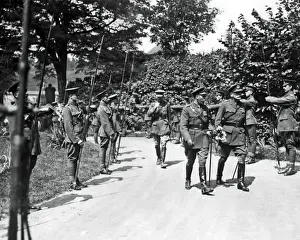 King George V and Sir Douglas Haig, WW1