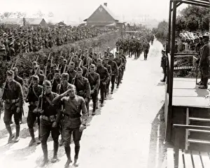 King George V visiting France, WW1