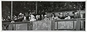 Seymour Collection: King George V at Wimbledon