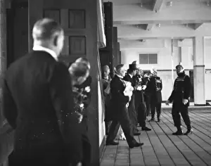 King George VI at the opening of Lambeth LFB HQ