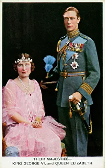 Images Dated 25th July 2016: King George VI and Queen Elizabeth